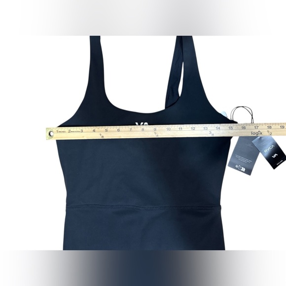 RVCA Women's Essential Unitard One Piece Black Size Medium NWT - Picture 6 of 16